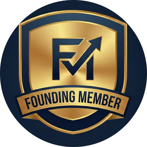 Founding member badge.